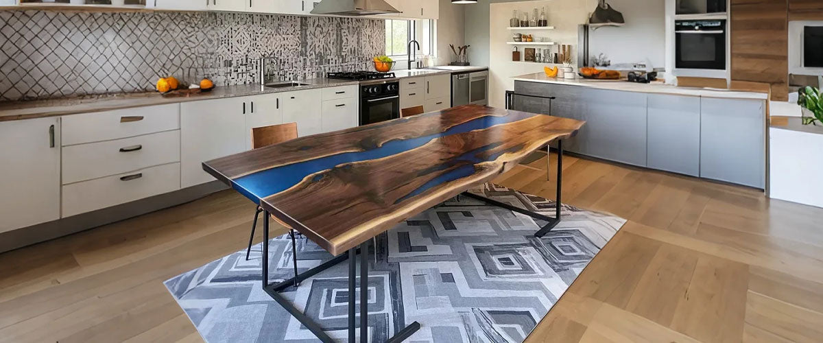 Live Edge Slab Tables: Timeless Craftsmanship and Natural Beauty