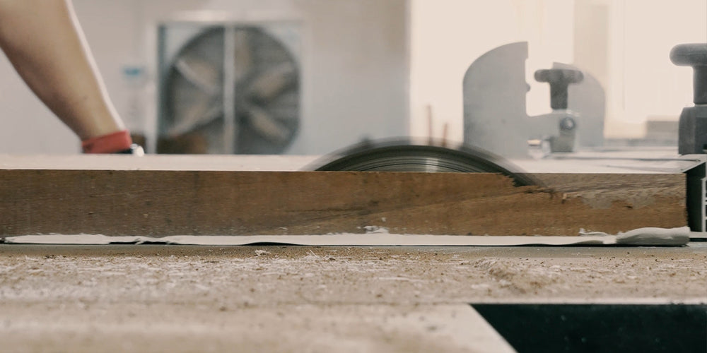 Step 2: Cutting Slabs to Size