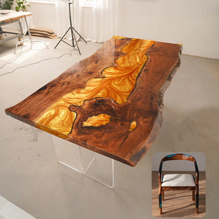42" x 84" Custom Table & Chairs Set - $1,000 Deposit Link for Joe Hickey