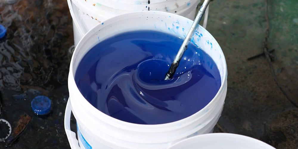 Step 7: Mixing Resin
