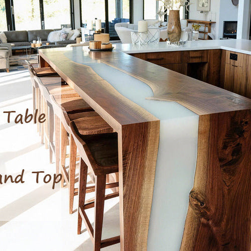 Wood Epoxy Table vs Solid Wood Island Top: Which One Is Better?