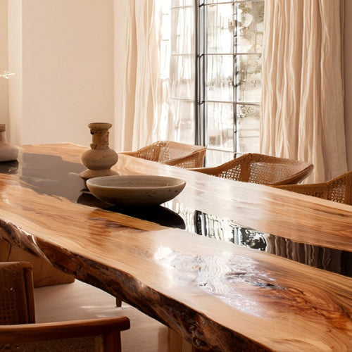 Are You Still Using a Regular Wooden Dining Table? Add Resin Art and Transform Your Dining Space!