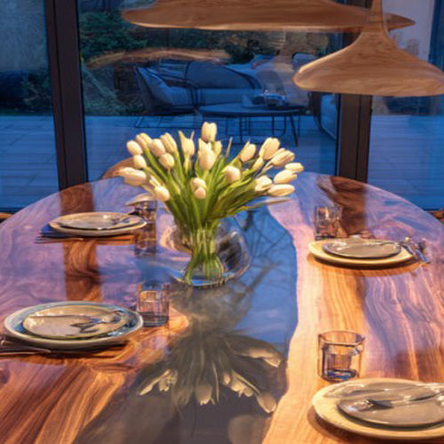 Unique Housewarming Gift Ideas: Custom Epoxy Wood Dining Tables That Create Lasting Memories