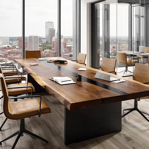 Custom Epoxy Conference Table Case Study: Enhancing Design and Functionality in Meeting Spaces