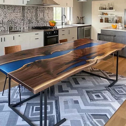 Live Edge Slab Tables: Timeless Craftsmanship and Natural Beauty