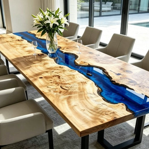 Best Table Base Options for Heavy Epoxy Dining Tables
