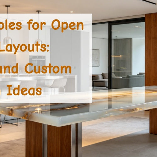 Epoxy Bar Tables for Open Kitchen Layouts: Style, Cost and Custom Design Ideas