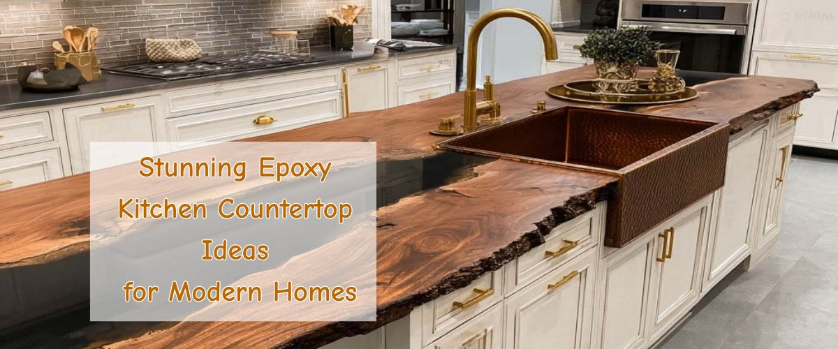 Stunning Epoxy Kitchen Countertop Ideas for Modern Homes