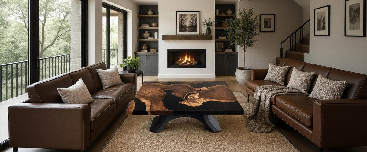 Black Walnut Epoxy Table Cost Breakdown by Size and Design