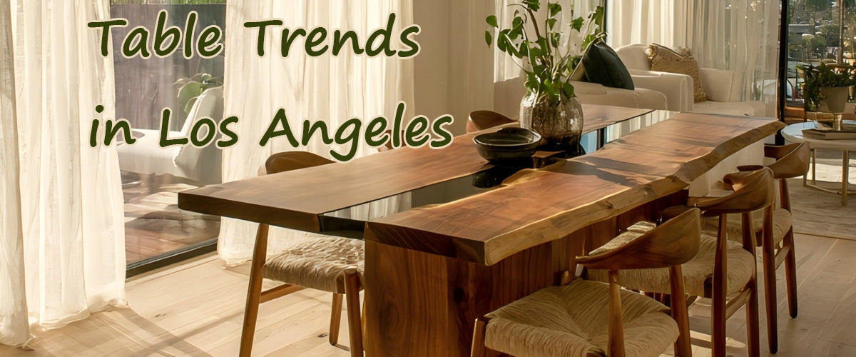 Latest Epoxy Resin Dining Table Design Trends in Los Angeles
