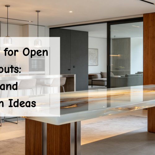 Epoxy Bar Tables for Open Kitchen Layouts: Style, Cost and Custom Design Ideas