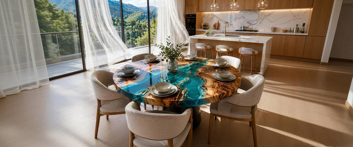 How to Choose the Right Epoxy Dining Table for a Modern Home