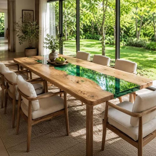 What Makes a Custom Solid Wood Epoxy Table Worth the Investment?