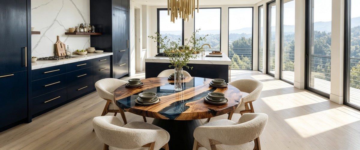 Nature or Innovation? Epoxy Coffee Table vs Solid Wood Coffee Table Explained