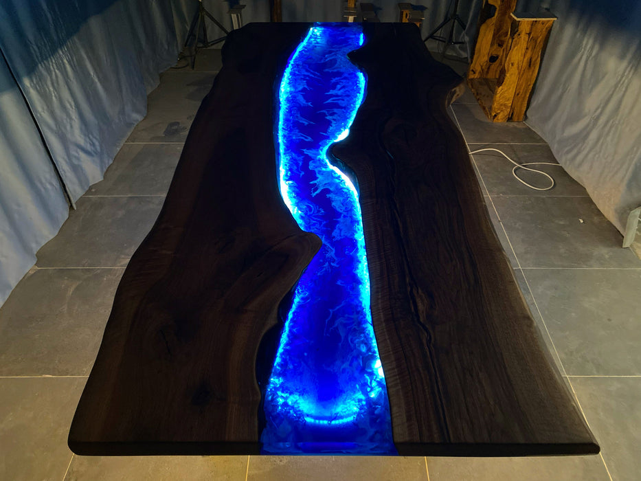 Style 3 - Custom Square Epoxy Table for Thomas - 129.8*65cm