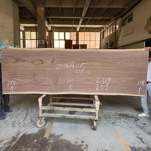 Handcrafted Black Walnut Live Edge Epoxy River Dining Table - A81
