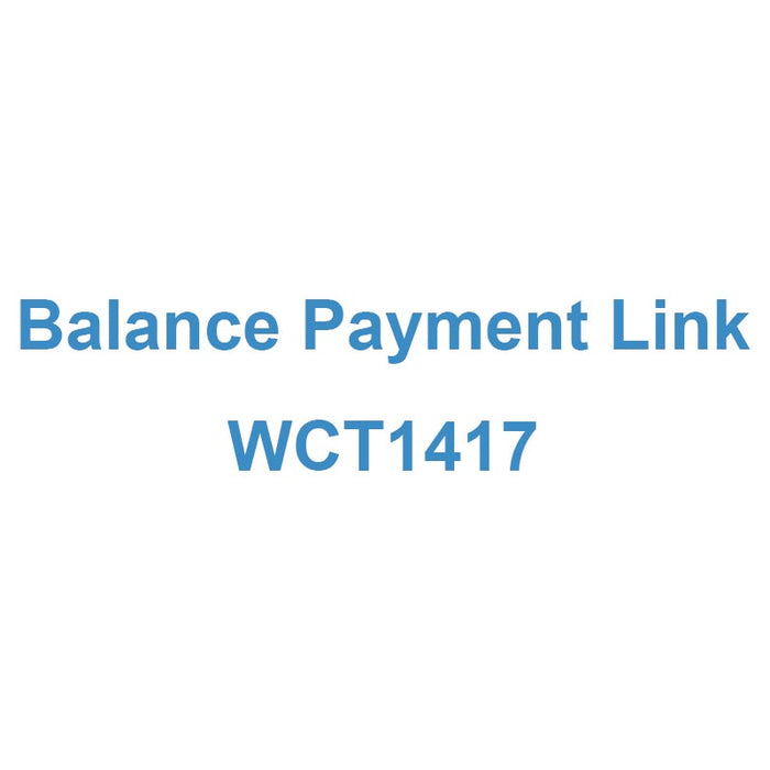 Balance Payment Link - WCT1417 - WorldCustomTable