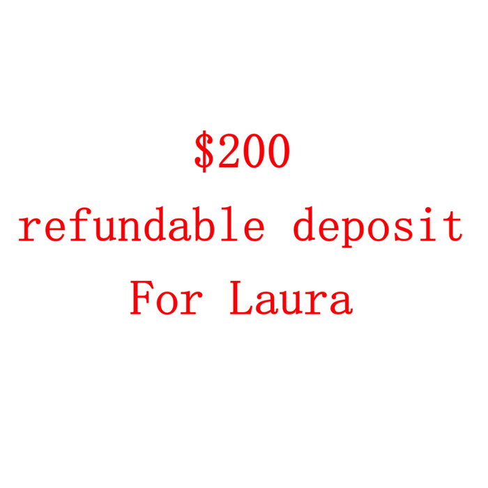 $200 Deposit Custom Link for Laura - 72×36 – Black Walnut Rive Table - Live Edge with Glossy Finish