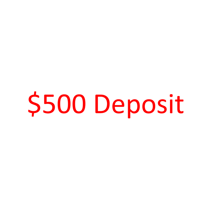 $500 Deposit to Secure Your Custom Table – Special Link for Amy Pagano - 40" x 84" Dining Table