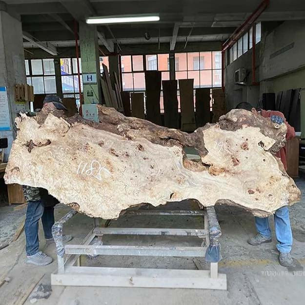 Handcrafted Black Walnut Epoxy Ocean River Table for Dining Room - A82