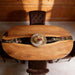 72 inch oval epoxy dining table for a modern dining room