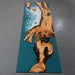 Handcrafted live edge olive epoxy table for modern interiors