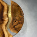 Custom Transparent Round Epoxy Coffee Table