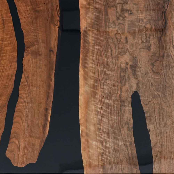 Close-up of a wooden surface with visible grain and texture