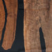 Close-up of a wooden surface with visible grain and texture