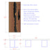 handcrafted wooden black epoxy dinning table for homes & offices in los angeles