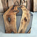 new arrival wooden epoxy waterfall table for american homes in las vegas