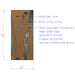 olive wood clear epoxy resin table for dinning & living spaces in texas