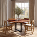custom black walnut epoxy dinning & coffee table for modern homes in florida
