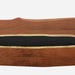 Wooden surface with a black stripe on a white background