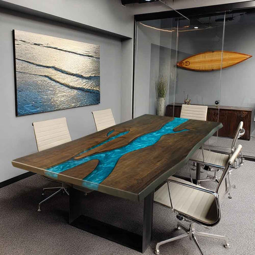 blue-epoxy-black-walnut-dining-table-40x60-top-view
