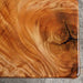 Handcrafted walnut live edge table with blue epoxy resin river for 8 people