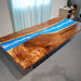 coastal ocean wave dining table for a modern dining room