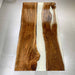 Contemporary epoxy dining table in an open kitchen and dining area with minimalist decor.