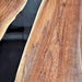 Custom epoxy boardroom table with executive modern design