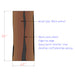 live edge wooden black epoxy river table for modern homes in atlanta