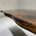 handmade black walnut epoxy resin table for homes & offices in california