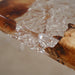 Unique epoxy furniture – glossy live edge coffee table for living rooms.