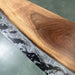 In stock black walnut epoxy shelf with 4 to 7 week U.S. delivery