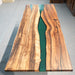 Large 80 inch resin dining table for family meals and entertaining