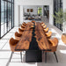 Large epoxy meeting table built for modern American office environments