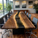 Elegant conference table designed for corporate boardrooms and modern office interiors