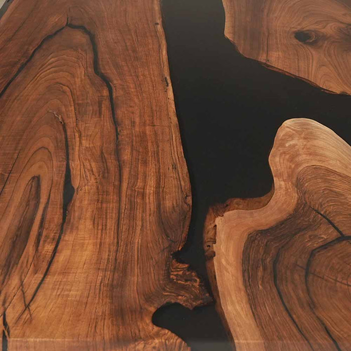 Close-up of a wooden surface with natural grain patterns