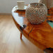 unique olive wood epoxy coffee table for modern homes & offices in chicago