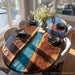 solid walnut wood epoxy dinning table for modern home in los angeles