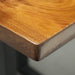 Natural walnut resin dining room table for contemporary homes
